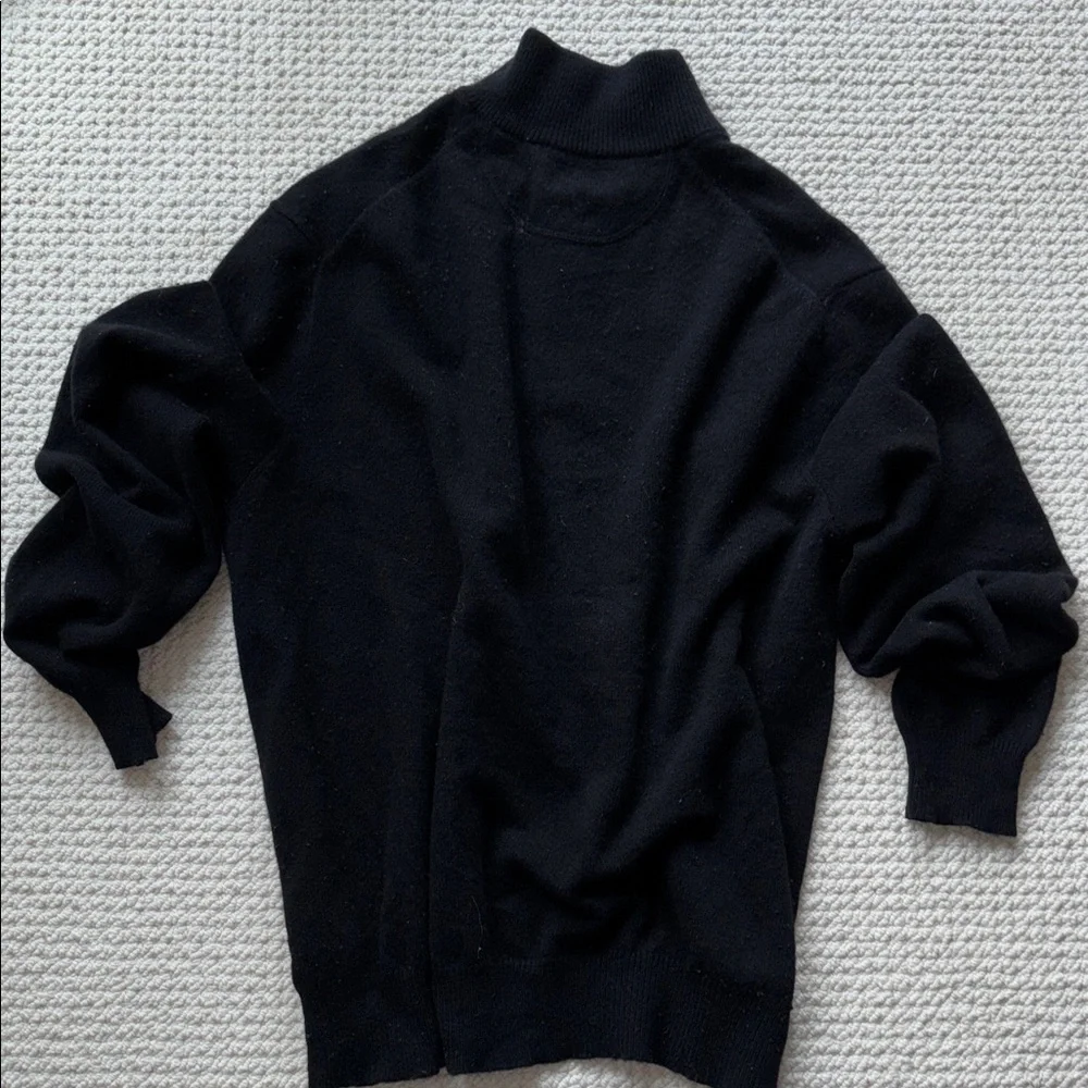 Polo Ralph Lauren Merino Wool Quarter Zip Sweater - Picture 4 of 5